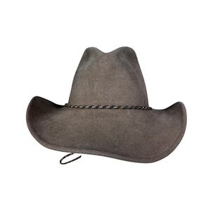 RedHead Hat Cowboy Fitted Mens One Size Brown Lite Felt Packable Water Repellent